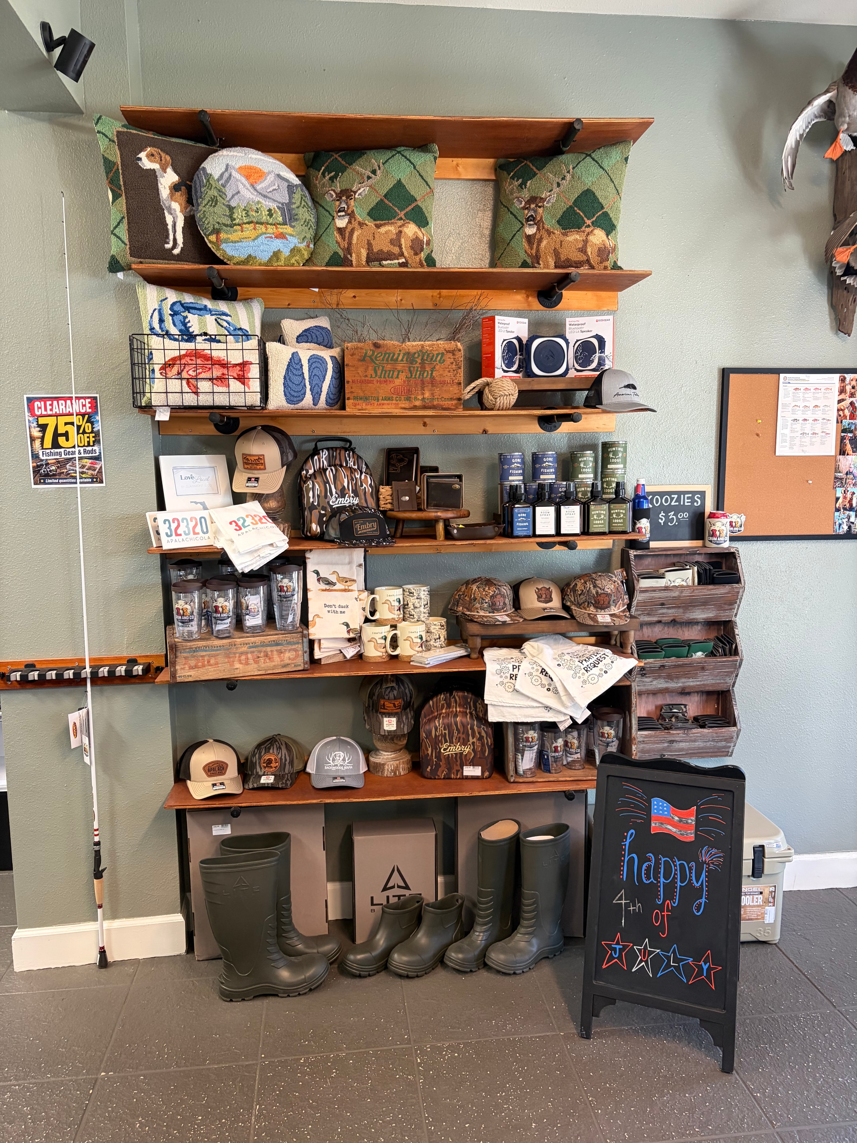 Gifts and specialty items at Crum and Co. Outdoors